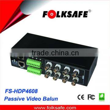 8-CH HD Passive Video Balun for HD-CVI/TVI/AHD/CVBS Camera from Folksafe