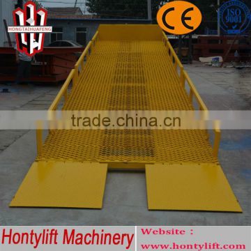 china supplier CE cattle loading dock ramp/used loading dock ramp