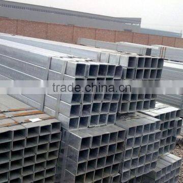 galvanized rectangular tube/ galvanzied tube/ square tube
