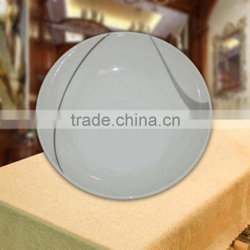 Cheap Porcelain Ware 27cm Porcelain Dinner Plate