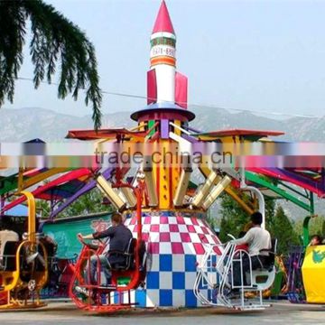 Fairground self-control plane honeybee rides