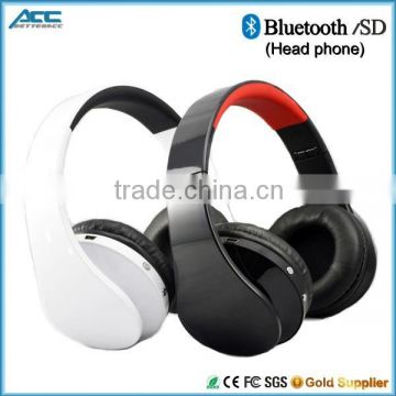 2015 New Bluetooth Wireless Stereo Headphone with Sd Card Slot