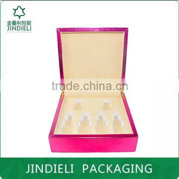 Beauty Women Leather Cosmetic Gift Set Box photo-3