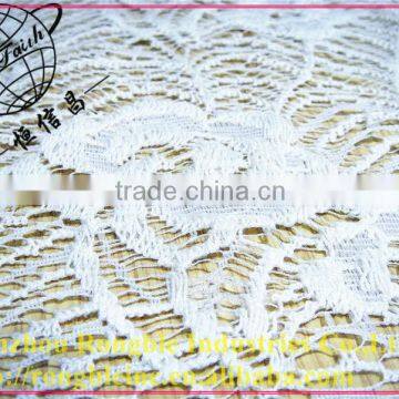 fashion design flower lace fabric for garment