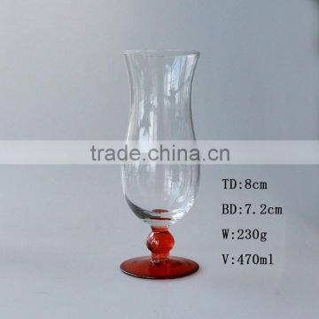 Promotion Factory Leadfree Glass Bubble Stem Tulip Beer Drinking Party Bar Glass photo-3