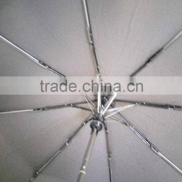 Umbrellas Type and Printed Polyester Material Automatic Open Close 3 Fold Small Promotional Folding Umbrellas Print Ads photo-3