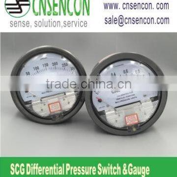 High Quality Air Differential Pressure Gauge SCG