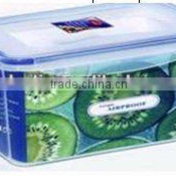 plastic kitchen plastic oblong food storage container 2800ml