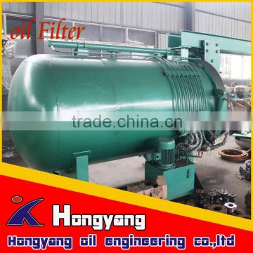 HYGL model horizontal oil filter in extraction plant from hongyang