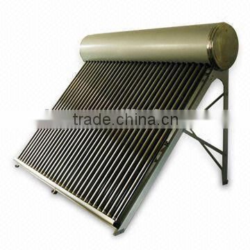 all glass vacuum heat pipe solar water heater for home use