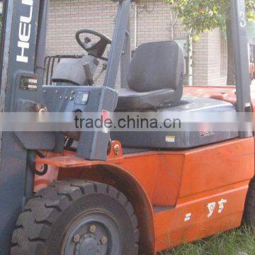 used heli 3t diesel forklift truck produced in china hot sale