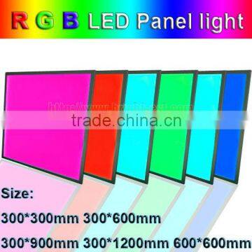 Hot selling bright RGB SMD5050 LED flat panel light with 3 warranty
