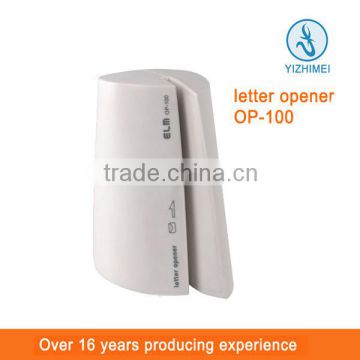 OP-100 battery electric Letter opener, plastic letter cutter