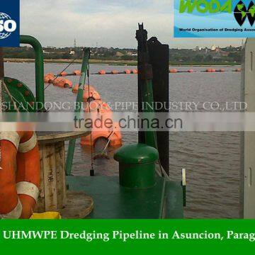 UHMWPE/HDPE/Steel Dredger Pipes With Floaters