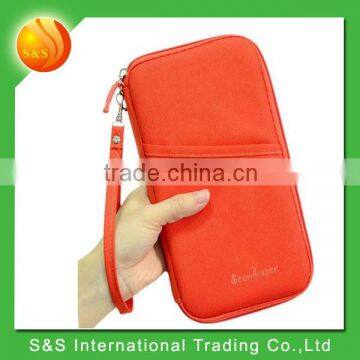 Waterproof Hands Strap Travel Clutch Bag Passport Wallet