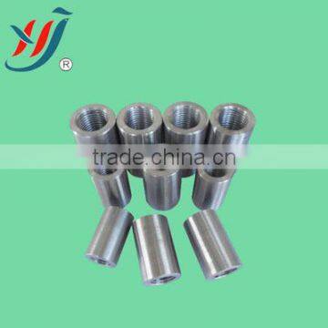 45# Solid Carbon Steel Rebar Coupler, Rebar Connector, Rebar Sleeve, Threaded Sleeve (14-40mm)