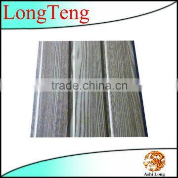 Two groove laminated pvc panel