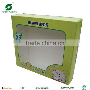 IVORY CARDBOARD BOX WITH PVC WINDOW