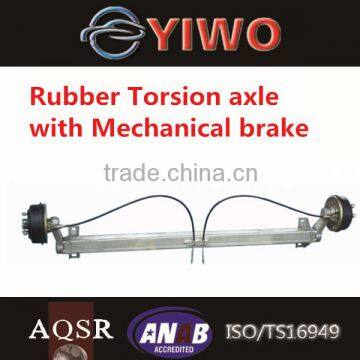 1000KG Rubber Torsion Axle With Disc Brake photo-2
