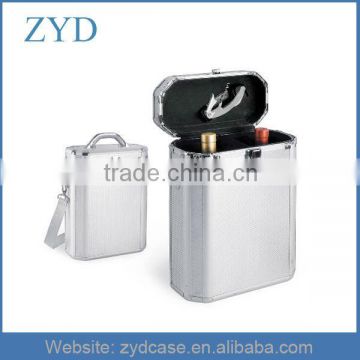 Aluminum wine carrying case, Aluminum wine case, Wine case ZYD-JX14