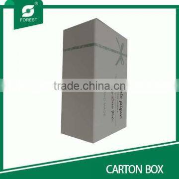 White Cardboard Drawer Box White Carton Box With Hot Stamping photo-4