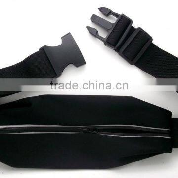 Fashion Universal Running Waist Belt for IPhone 6/6S,6/6S Plus,Galaxy S5,S6,Note 4/5 w/ OtterBox/LifeProof Cases (Black) photo-3