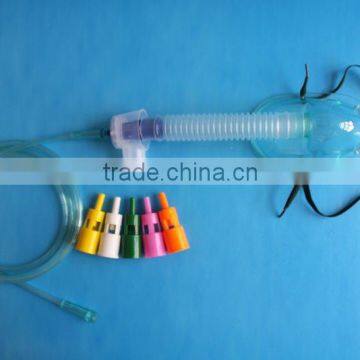 Disposable Medical Venturi Mask With 6 Diluters