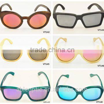 wholesale new style 2016 vintage UV400 mirror lens design bamboo wooden polarized sunglasses sun shade glasses                        
                                                                                Supplier's Choice