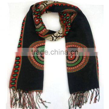High quality cheap voile shawl