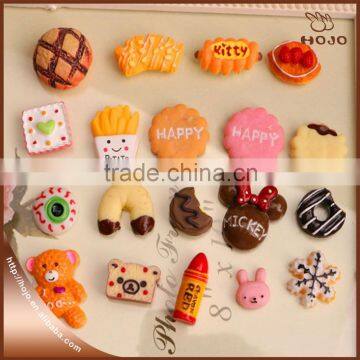 Fake cream resin bread shaped for diy accessories