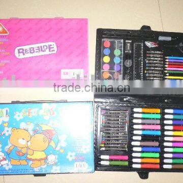 86PCS TBW013 stationery set for kids with carry box