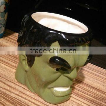 New Arrival Cartoon Mug Avengers Union Iron Man Thor The Hulk Captain America Creative Ceramic Cup MUG For Gift