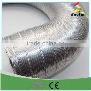 China Factory flexible tube semi rigid aluminum flexible duct