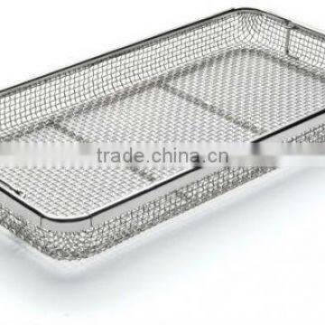 Mesh Tray with Drop Handles 48x25x5cm