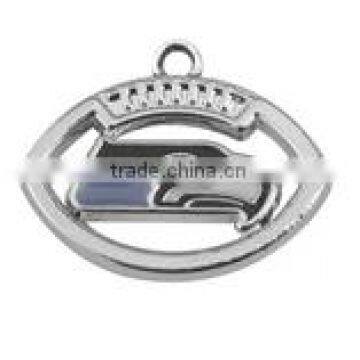 Hot NFL Charms Enamel Seattle Seahawks Football Charms For Bracelet                        
                                                Quality Choice