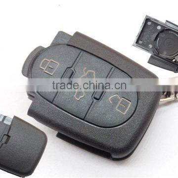 Hot sell car sensor keys for VW with 3 buttons remote case