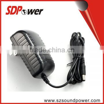 12V2A With UL CE SAA FCC ROHS adapter AC to DC 24wswitching power adapter