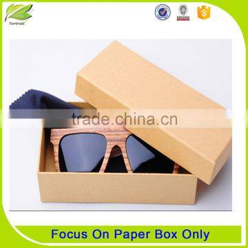 custom sunglasses kraft paper box