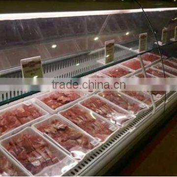 Deli Case/supermarket Refrigerator Showcase/curved Glass Serve Over Cooler photo-4