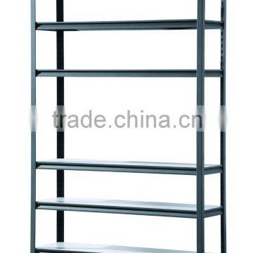 Angle steel rivet shelving and racking light duty shelving system