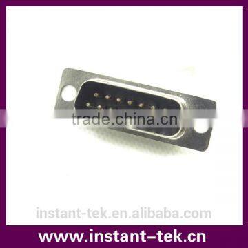 INST D-sub series male 9 contacts field installable connector