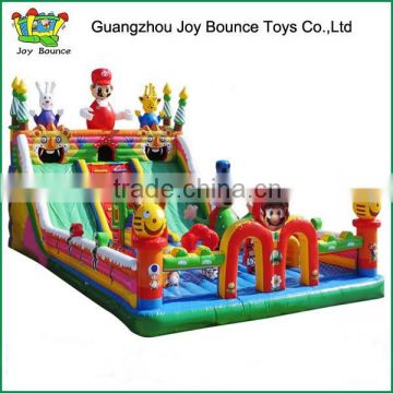 big inflatable park,catoon inflatable theme parks,2015 new park inflatable slide