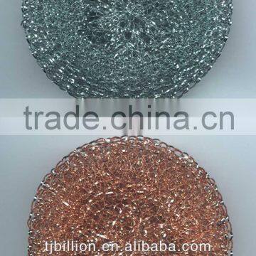 Galvanized or copper cleaning ball