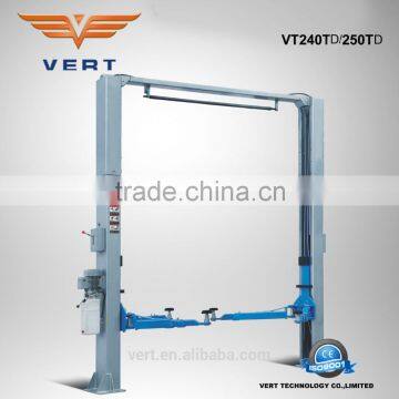 Double cylinder hydraulic heavy duty vehicle lift VT240TD