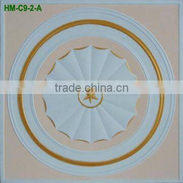 2015 Green Building Materials -Colorful Plaster Ceiling Panel Size 603*603mm