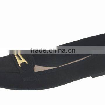 Factory direct black women flat feet shoes