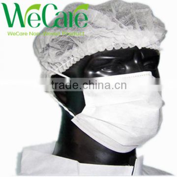 Disposable Non woven surgical white medical face mask with earloop