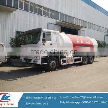 24CBM LPG distribution truck with tank for sale, LPG Gas Truck