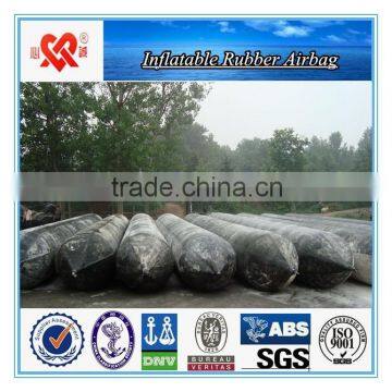 anti corrosion inflatable floating rubber airbag for marine lifting and floating