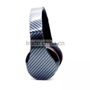 Special printing top quality fashion accessories super bass stereo headphone stylish headset in black gray red